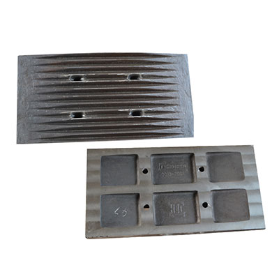 High Chromium Iron Jaw Plate