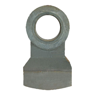 Bi-metal crusher hammer head