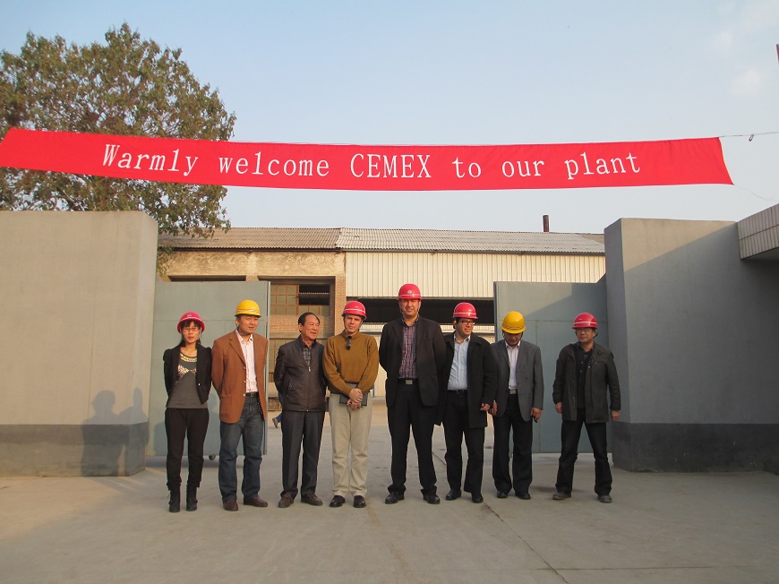  cooperation between Luoyang Zhili and the Cemex Cement