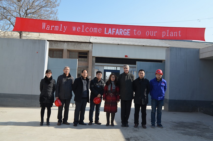 Luoyang zhili cooperated with Heidelburg cement plant in Egypt