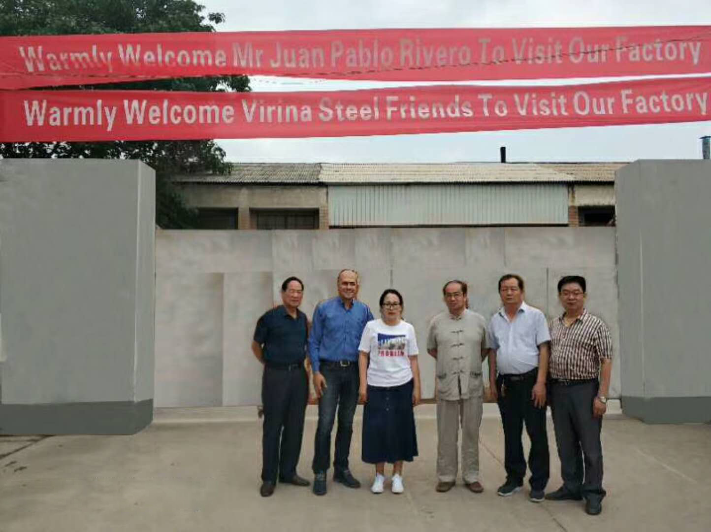 Our Australia customer visit our factory