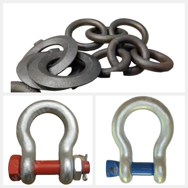 Rotary kiln chain/D-type chains and shackles