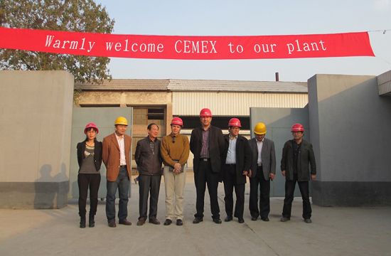 Warmly celebrate the 10th anniversary of the cooperation between Luoyang Zhili and the Cemex Cement