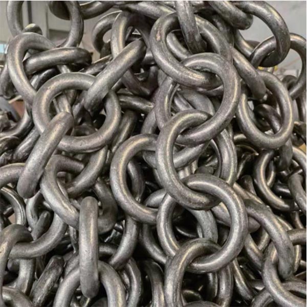 Heat-resistant steel chains