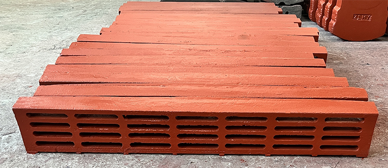 Crusher Grid Plate